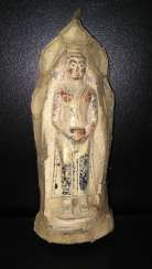 Qing Dynastie Ton Buddha Skulptur um 1800 Qing Dynastie Ton Buddha Skulptur um 1800