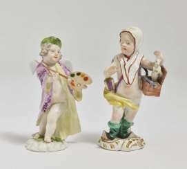 Two clad cupids - Two clad cupids -