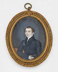 Portrait of a Biedermeier gentleman Portrait of a Biedermeier gentleman