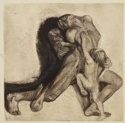 Death and woman Death and woman