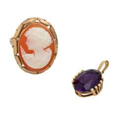 Jewelry mixed lot 2-pieces, Jewelry mixed lot 2-pieces,