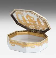 Lidded box, Meissen, and Augsburg Lidded box, Meissen, and Augsburg