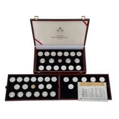 SILVER - 40 (fine) silver medals, theme of Hamburg harbor, SILVER - 40 (fine) silver medals, theme of Hamburg harbor,