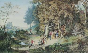 ЛЮДВИГ РИХТЕР (ПОСЛЕ ПОВТОРЕНИЯ) 1803 Дрезден - 1884 там же ЛЮДВИГ РИХТЕР (ПОСЛЕ ПОВТОРЕНИЯ) 1803 Дрезден - 1884 там же