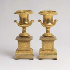 Pair of Napoléon III fireplace decorations Pair of Napoléon III fireplace decorations