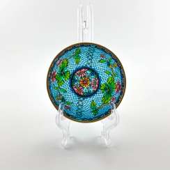 Decorative vase, rare technique of stained glass enamels, China, cloisonné, perfect condition Decorative vase, rare technique of stained glass enamels, China, cloisonné, perfect condition