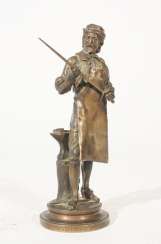 Bronze figure of A M Henry Bronze figure of A M Henry