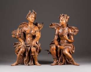Pair of figures: Diana and Ceres Pair of figures: Diana and Ceres