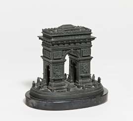 Bronze model of the Arc de Triomphe Bronze model of the Arc de Triomphe