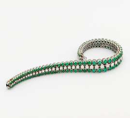 Emerald Diamond Bracelet Emerald Diamond Bracelet