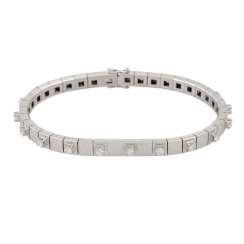 Classic bracelet with diamonds approx. 1 ct, Classic bracelet with diamonds approx. 1 ct,