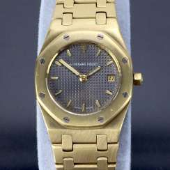 Audemars Piguet: Royal Oak Quartz Ladies Wristwatch. 18K Gold, date, Top, luxury, classic! Audemars Piguet: Royal Oak Quartz Ladies Wristwatch. 18K Gold, date, Top, luxury, classic!