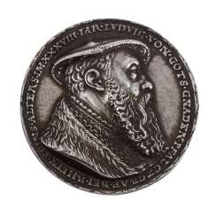 Bayern - Abguß einer Silbermedaille von 1535, Bayern - Abguß einer Silbermedaille von 1535,