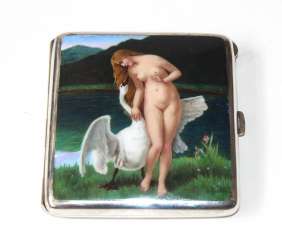 Art Nouveau Cigarette Case, Art Nouveau Cigarette Case,