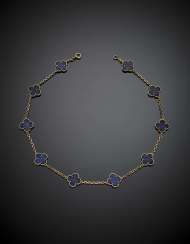 VAN CLEEF & ARPELS | Yellow gold and lapis VAN CLEEF & ARPELS | Yellow gold and lapis