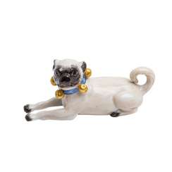 MEISSEN миниатюрный МОПС с Зажимами, 20. Века MEISSEN миниатюрный МОПС с Зажимами, 20. Века