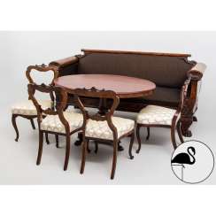 Set for the living room XX century Set for the living room XX century