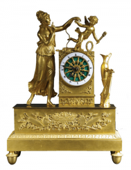 Часы каминные Франция, нач. 19 в. Часы каминные Франция, нач. 19 в.