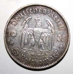 5 REICHSMARK 1935 5 REICHSMARK 1935
