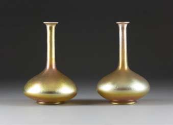 PAIR OF ART NOUVEAU VASES PAIR OF ART NOUVEAU VASES