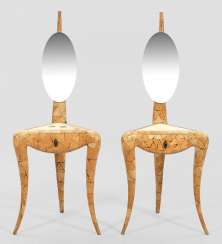 Pair of mirror tables from Augousti Pair of mirror tables from Augousti