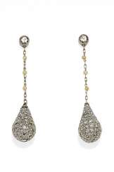 Diamond-Drop Earrings. Diamond-Drop Earrings.