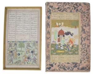 Two Miniature Paintings, Two Miniature Paintings,