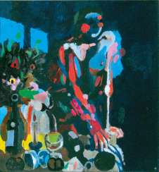 Demi-acte avec nature morte Demi-acte avec nature morte