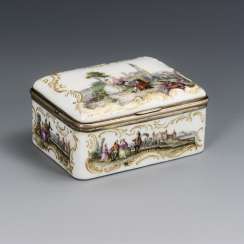 Snuffbox with landscape painting Snuffbox with landscape painting