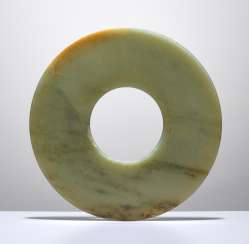 A RARE THIN POLISHED BI DISC A RARE THIN POLISHED BI DISC