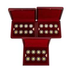 24 gold medals per 1 g of 999/1000, 24 gold medals per 1 g of 999/1000,