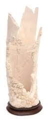 Magnificent ivory carving with the representation of the Long March Magnificent ivory carving with the representation of the Long March