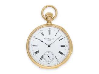 Pocket watch: very fine Patek Philippe pocket watch with quarter-hour repeater and the master excerpt from the book, formerly in the possession of a well-known Boston physician, Geneva, 1889 Pocket watch: very fine Patek Philippe pocket watch with quarter-hour repeater and the master excerpt from the book, formerly in the possession of a well-known Boston physician, Geneva, 1889