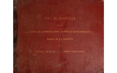 Great collection of plan on the construction of the basin of la Joliette(new port de commerce, Marseille) in 1847 Great collection of plan on the construction of the basin of la Joliette(new port de commerce, Marseille) in 1847