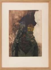 SIG. BRANDSTÄTTER, Composition Abstraite, Gravure, 20. Siècle SIG. BRANDSTÄTTER, Composition Abstraite, Gravure, 20. Siècle