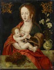 The Madonna with the grapes The Madonna with the grapes