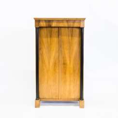 TWO DOOR BIEDERMEIER ARMOIRE TWO DOOR BIEDERMEIER ARMOIRE