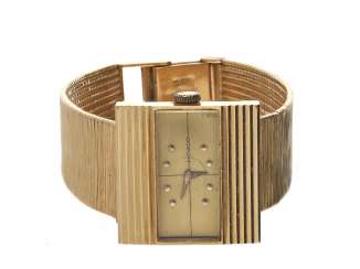 Watch: unusual vintage ladies watch brand Movado in 18K Gold, 60s, original box Watch: unusual vintage ladies watch brand Movado in 18K Gold, 60s, original box