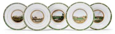 Ten plates for the Grand-Ducal court of Saxe-Weimar-Eisenach Ten plates for the Grand-Ducal court of Saxe-Weimar-Eisenach
