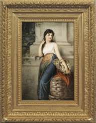 Large Porcelain Painting Large Porcelain Painting