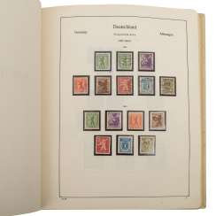 SBZ, GDR - partial collections in the clamp binder SBZ, GDR - partial collections in the clamp binder