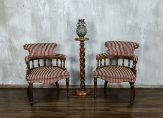 Pair of antique armchairs Pair of antique armchairs