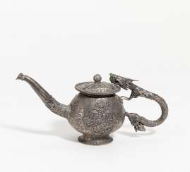 Elegant teapot with dragon Elegant teapot with dragon