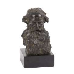 Sculptural portrait of Leo Tolstoy Sculptural portrait of Leo Tolstoy