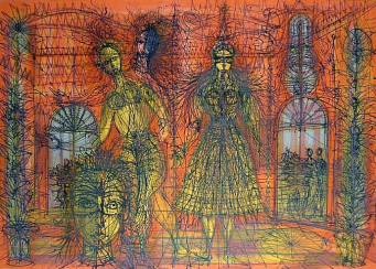 Jean Carzou - Original Lithograph -1970 Jean Carzou - Original Lithograph -1970