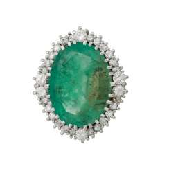 Ring with brilliant-cut diamonds, together approx. 1,61 ct Ring with brilliant-cut diamonds, together approx. 1,61 ct