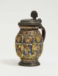 Planet mug , Creussen, dated 1668 Planet mug , Creussen, dated 1668