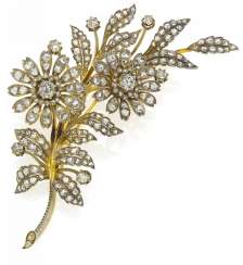 Diamant-Brosche. Diamant-Brosche.