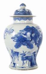 Deckelvase China Deckelvase China