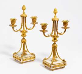 Paar Girandolen de Style Louis XVI Paar Girandolen de Style Louis XVI